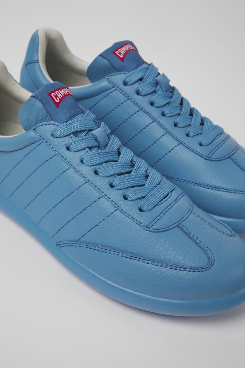 Zapatillas Camper Pelotas Xlite Cuero Mujer Azules | GMPIF-5826