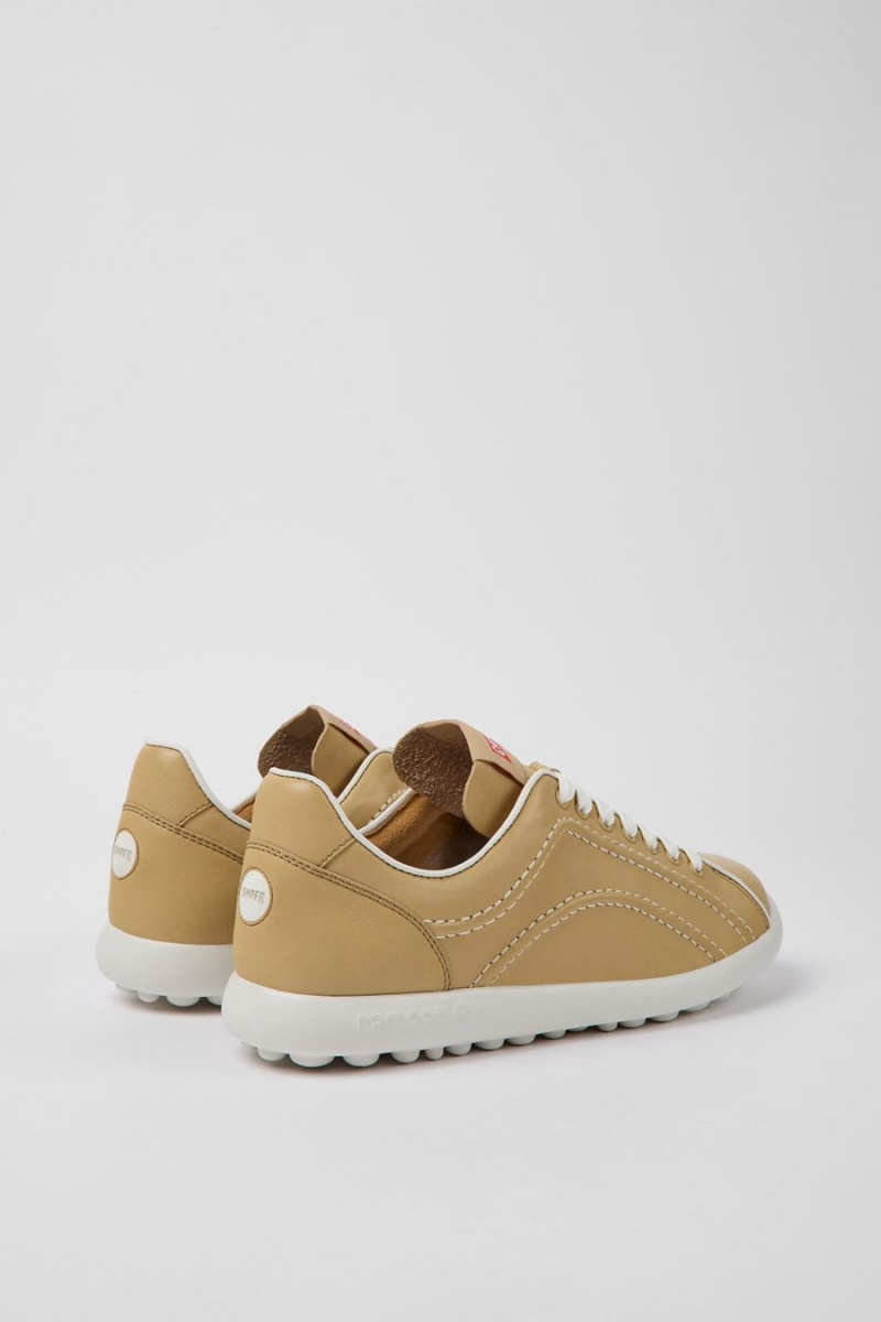 Zapatillas Camper Pelotas Xlite Cuero Mujer Beige | BWQAV-9548