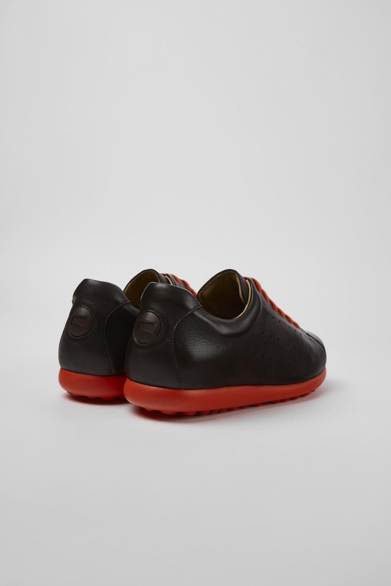 Zapatillas Camper Pelotas Xlite Cuero Mujer Marrones | OECMF-1249