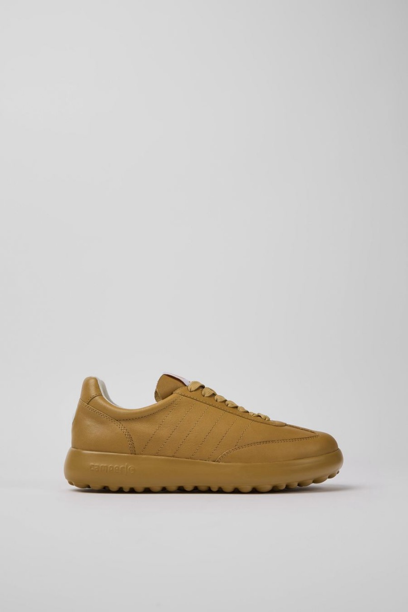 Zapatillas Camper Pelotas Xlite Cuero Mujer Marrones | RQEKU-1972