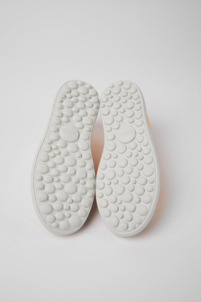 Zapatillas Camper Pelotas Xlite Cuero Textil Mujer Naranjas | BOTRU-8273