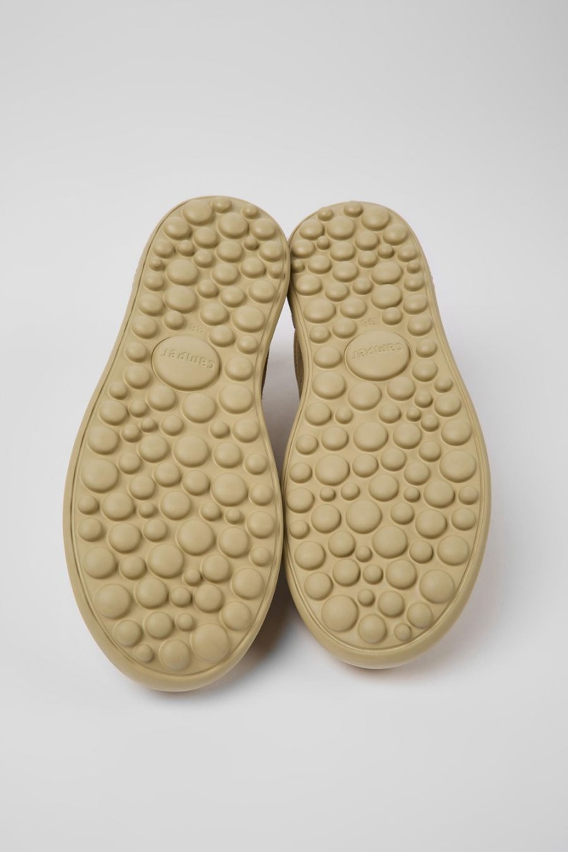 Zapatillas Camper Pelotas Xlite Nubuck Mujer Beige | DITKM-7963
