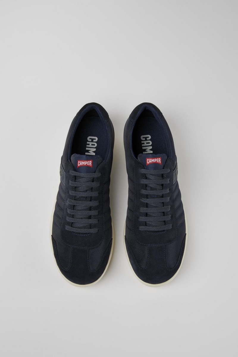 Zapatillas Camper Pelotas Xlite Textil Nubuck Hombre Azul Marino | IWDLN-2408