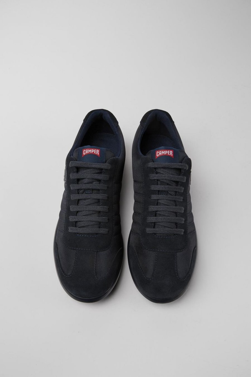 Zapatillas Camper Pelotas Xlite Textil Nubuck Hombre Azul Marino | DFTAH-2634