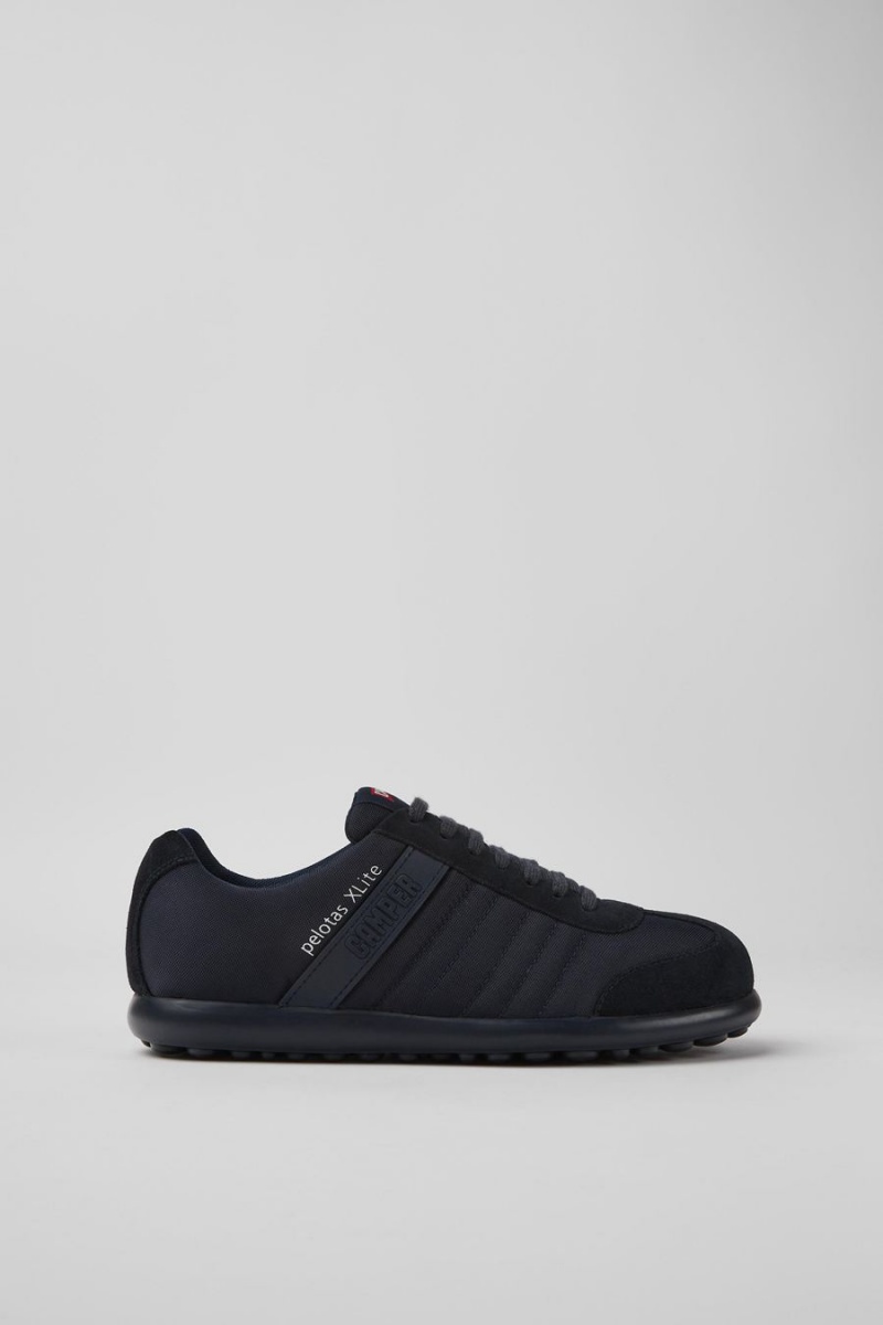 Zapatillas Camper Pelotas Xlite Textil Nubuck Hombre Azul Marino | DFTAH-2634