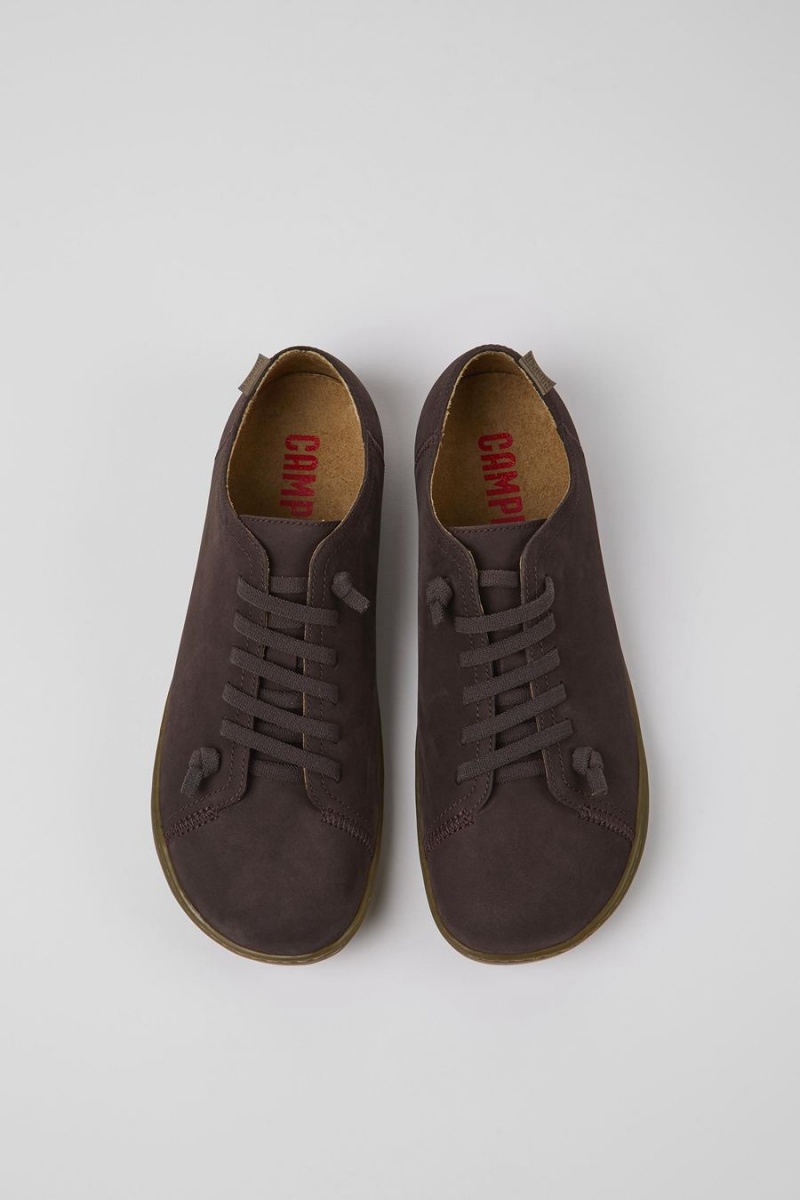 Zapatillas Camper Peu Casuales Hombre Marrones | ABJDK-0251