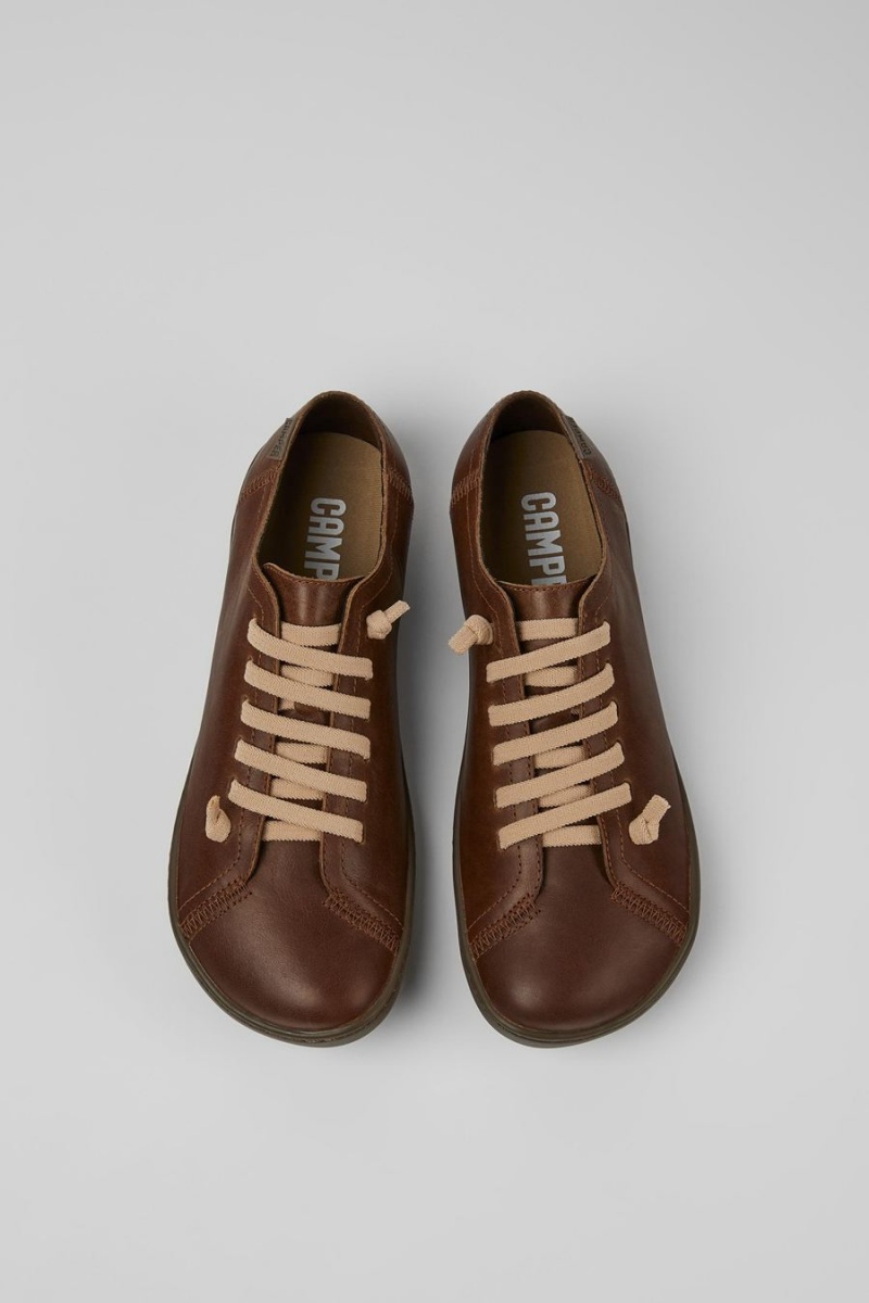 Zapatillas Camper Peu Casuales Mujer Marrones | HXTBA-0149