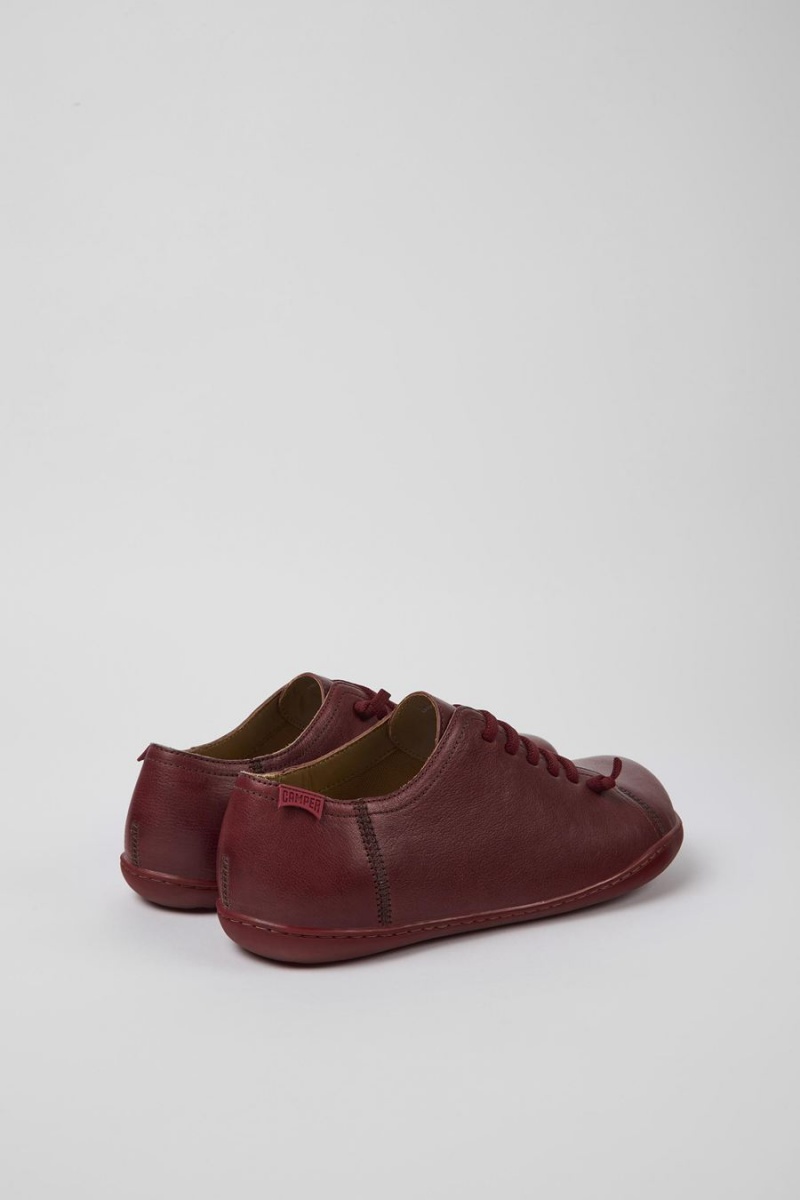 Zapatillas Camper Peu Cuero Hombre Marrones | GSCHL-6943