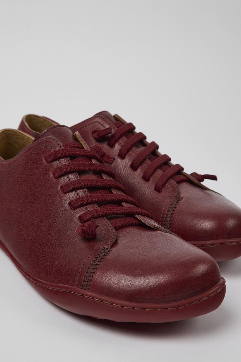 Zapatillas Camper Peu Cuero Hombre Marrones | GSCHL-6943