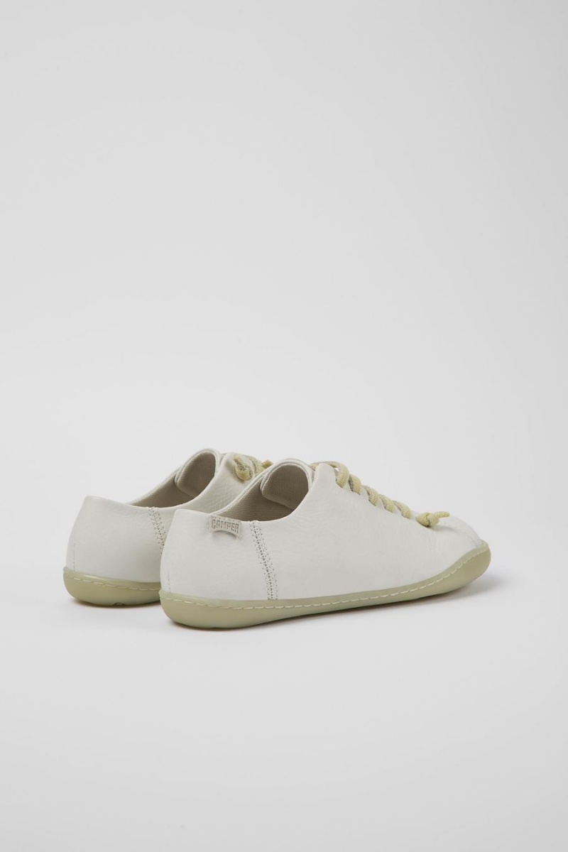 Zapatillas Camper Peu Cuero Mujer Blancas | ZCWBJ-0482