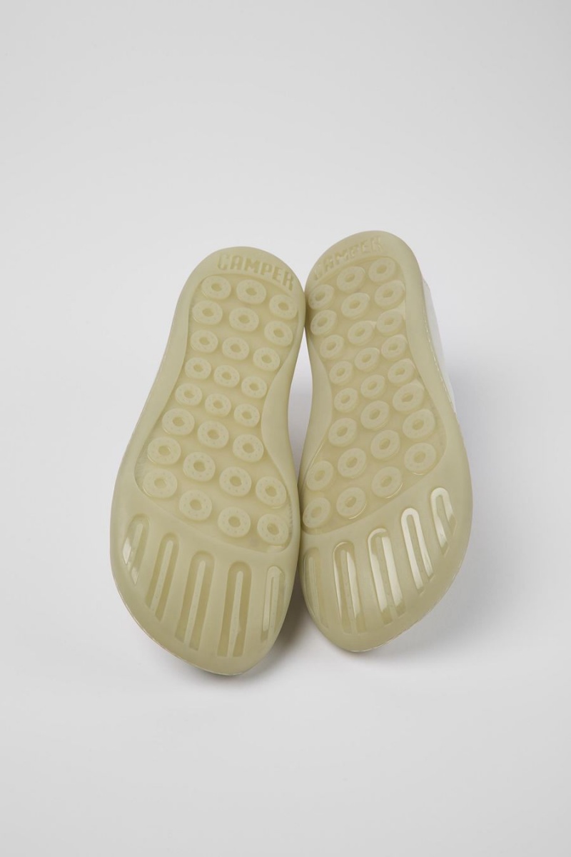 Zapatillas Camper Peu Cuero Mujer Blancas | ZCWBJ-0482
