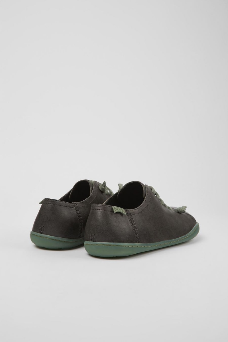 Zapatillas Camper Peu Cuero Mujer Gris | UGIQC-7890