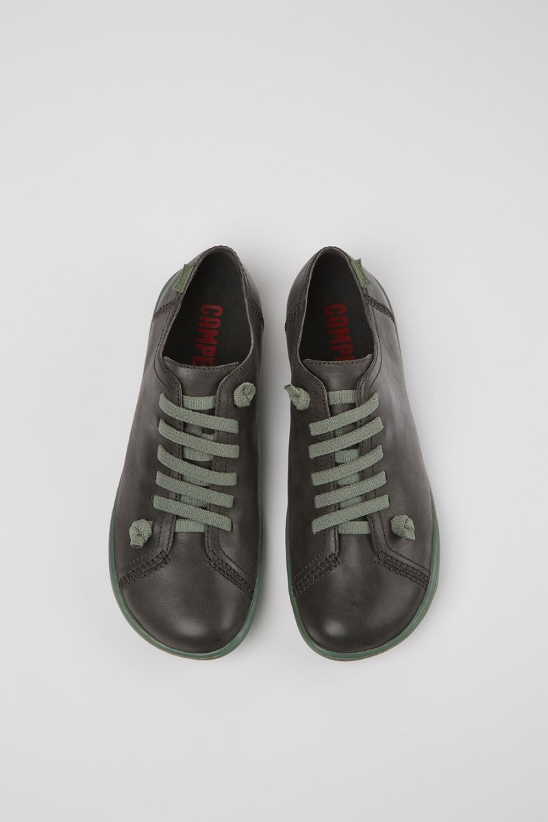 Zapatillas Camper Peu Cuero Mujer Gris | UGIQC-7890