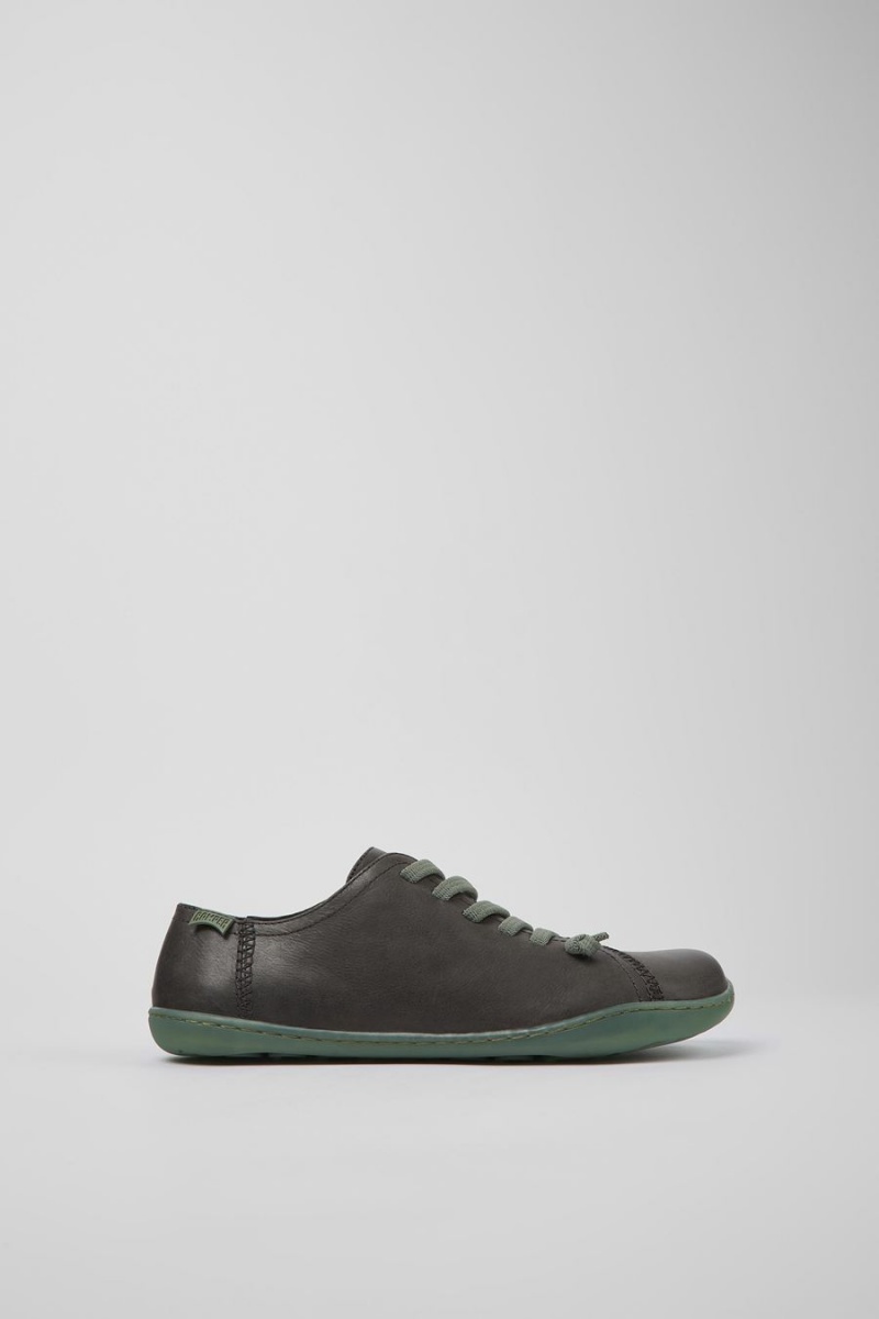 Zapatillas Camper Peu Cuero Mujer Gris | UGIQC-7890