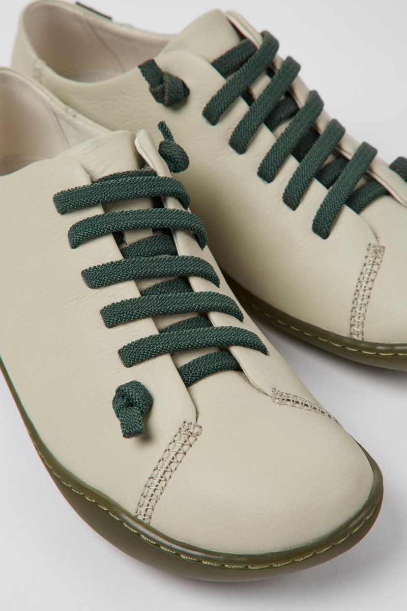 Zapatillas Camper Peu Cuero Mujer Gris | RONSM-2618