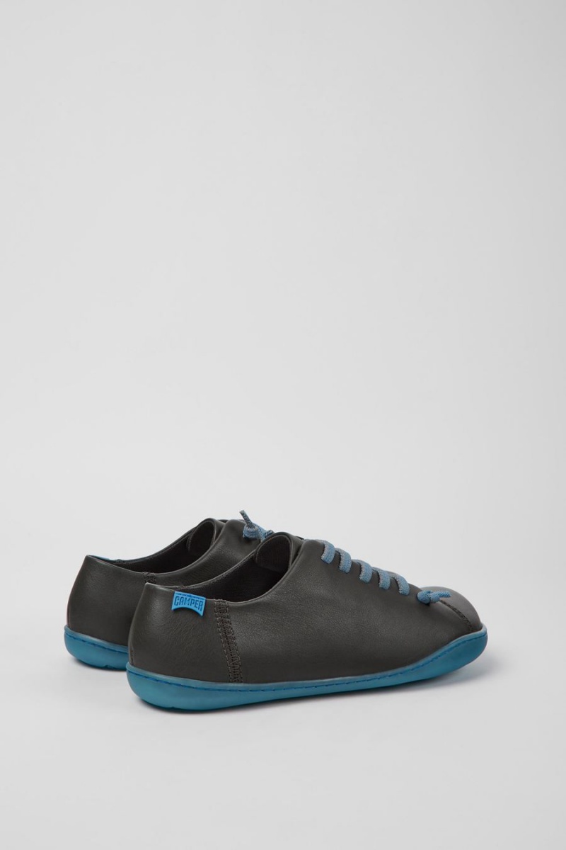 Zapatillas Camper Peu Cuero Mujer Gris | HYFLP-0249