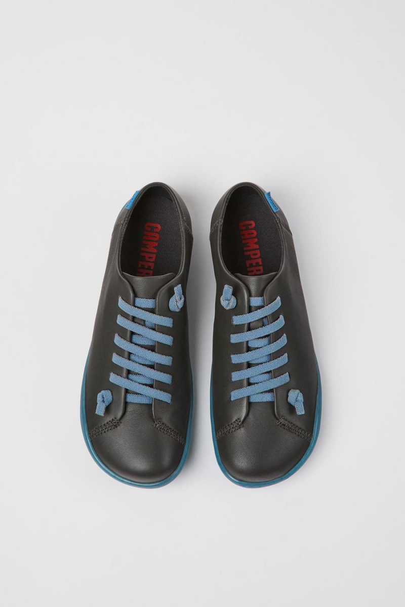 Zapatillas Camper Peu Cuero Mujer Gris | HYFLP-0249