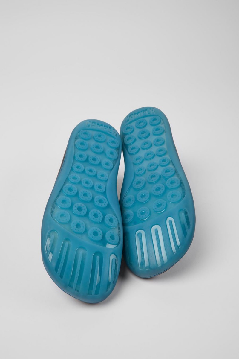 Zapatillas Camper Peu Cuero Mujer Gris | HYFLP-0249
