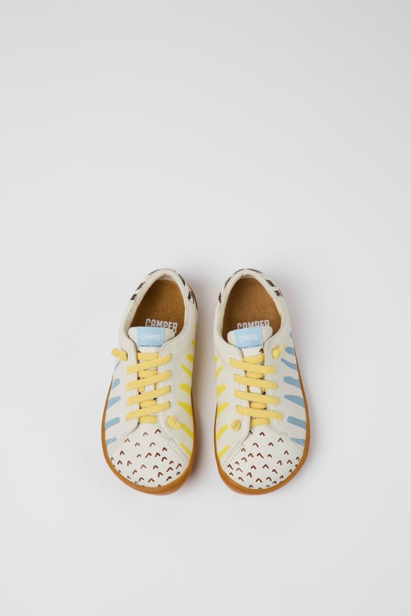 Zapatillas Camper Peu Cuero Niño Multicolor | FLHUB-8591