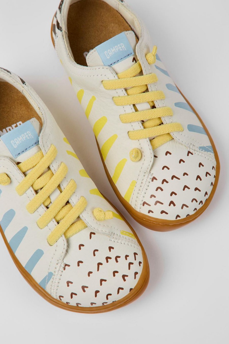 Zapatillas Camper Peu Cuero Niño Multicolor | FLHUB-8591