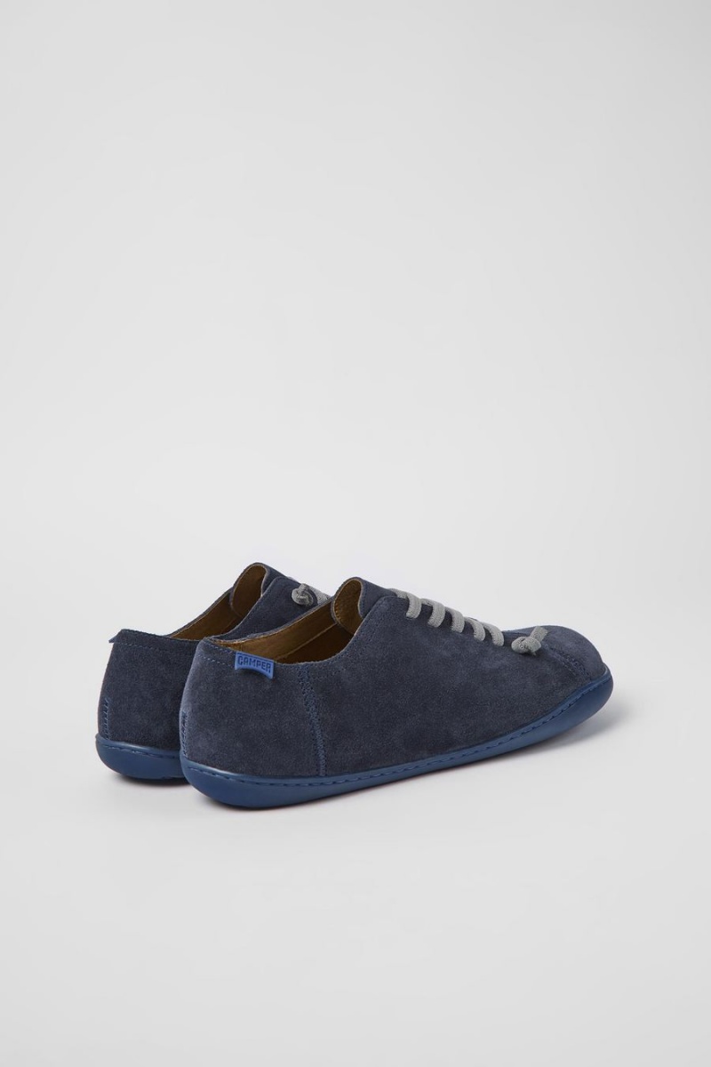 Zapatillas Camper Peu Nubuck Hombre Azules | ZFIVM-2610