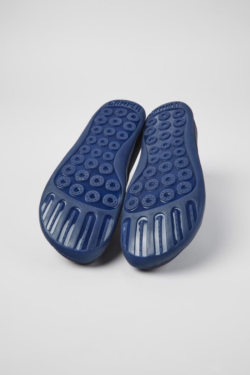 Zapatillas Camper Peu Nubuck Hombre Azules | ZFIVM-2610