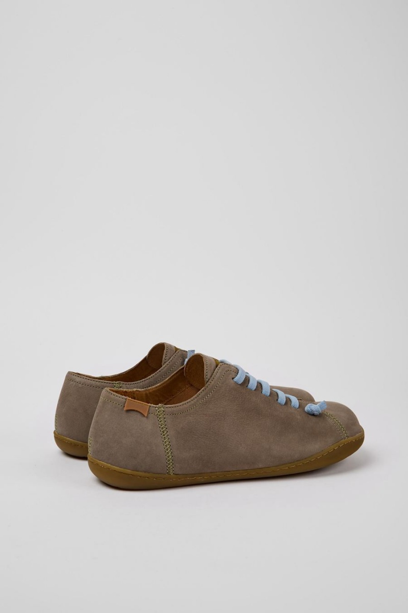 Zapatillas Camper Peu Nubuck Hombre Verde | TJEWK-2347