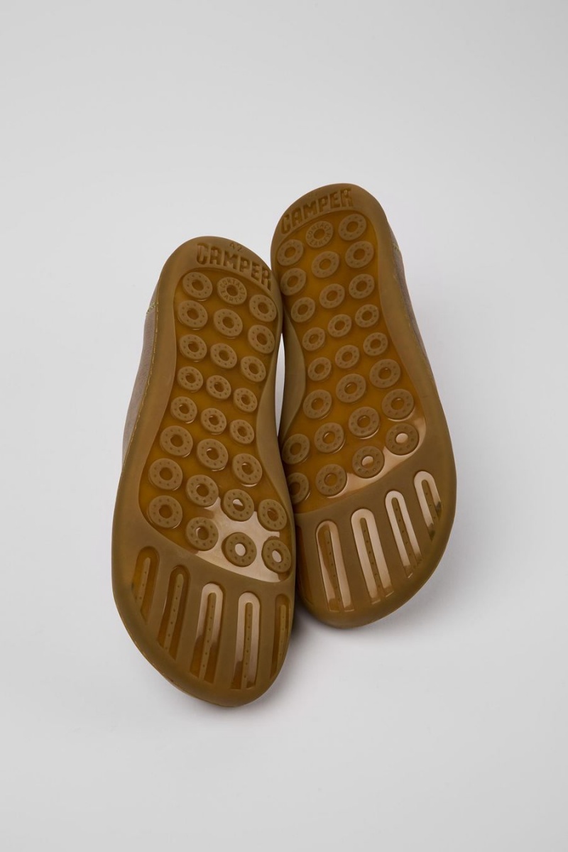 Zapatillas Camper Peu Nubuck Hombre Verde | TJEWK-2347