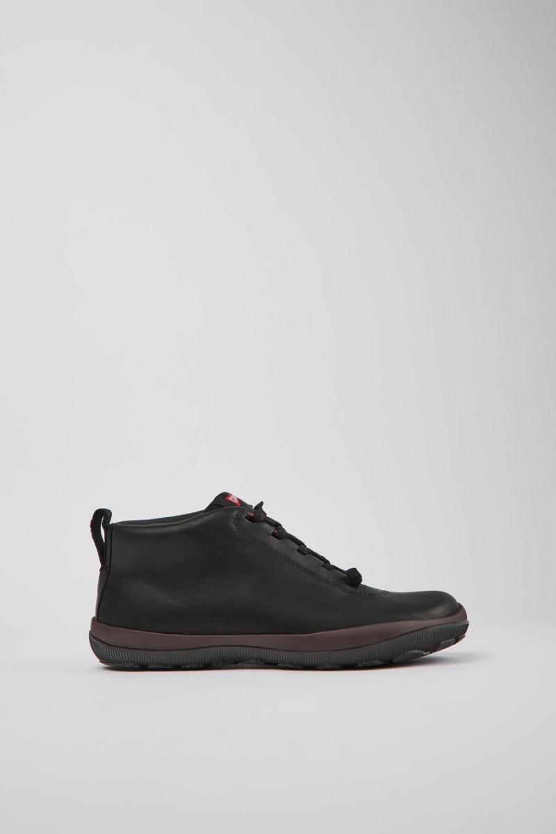 Zapatillas Camper Peu Pista Gore-tex Gore-tex Cuero Mujer Negras | DKMWR-5784
