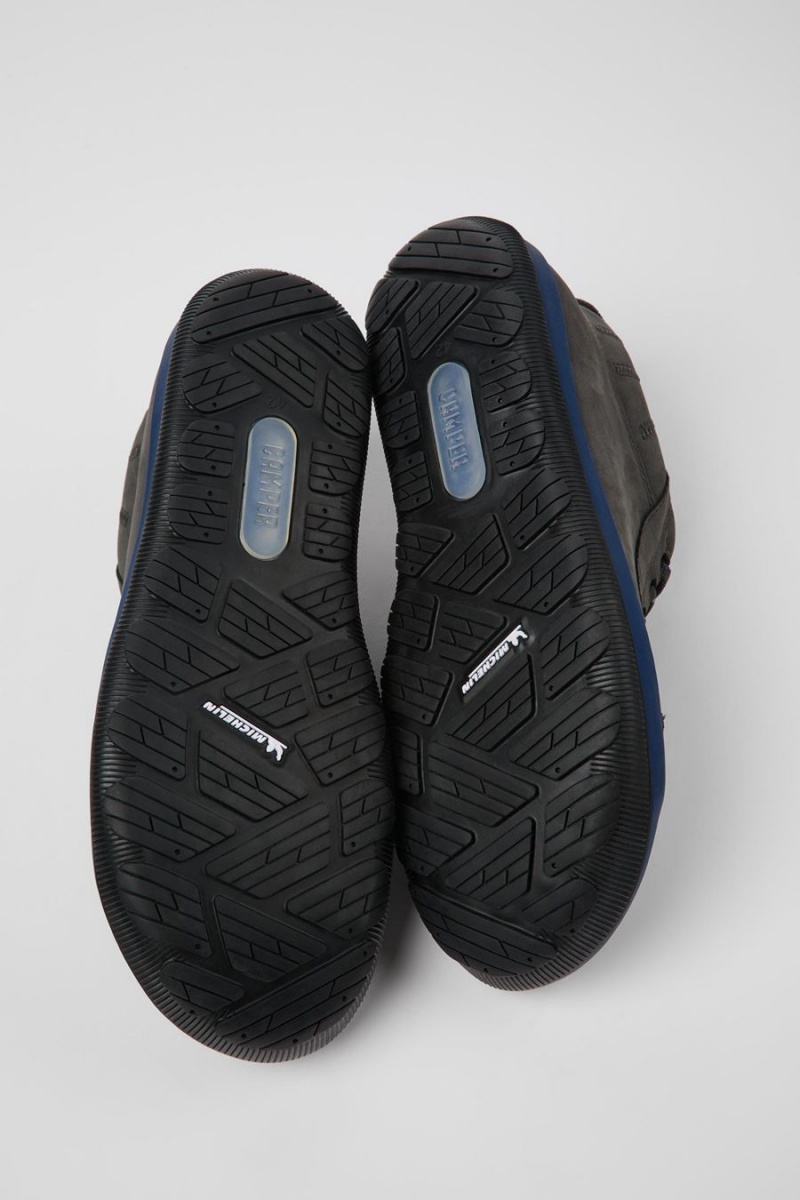 Zapatillas Camper Peu Pista Gore-tex Gore-tex Nubuck Hombre Gris | XLHQS-7524