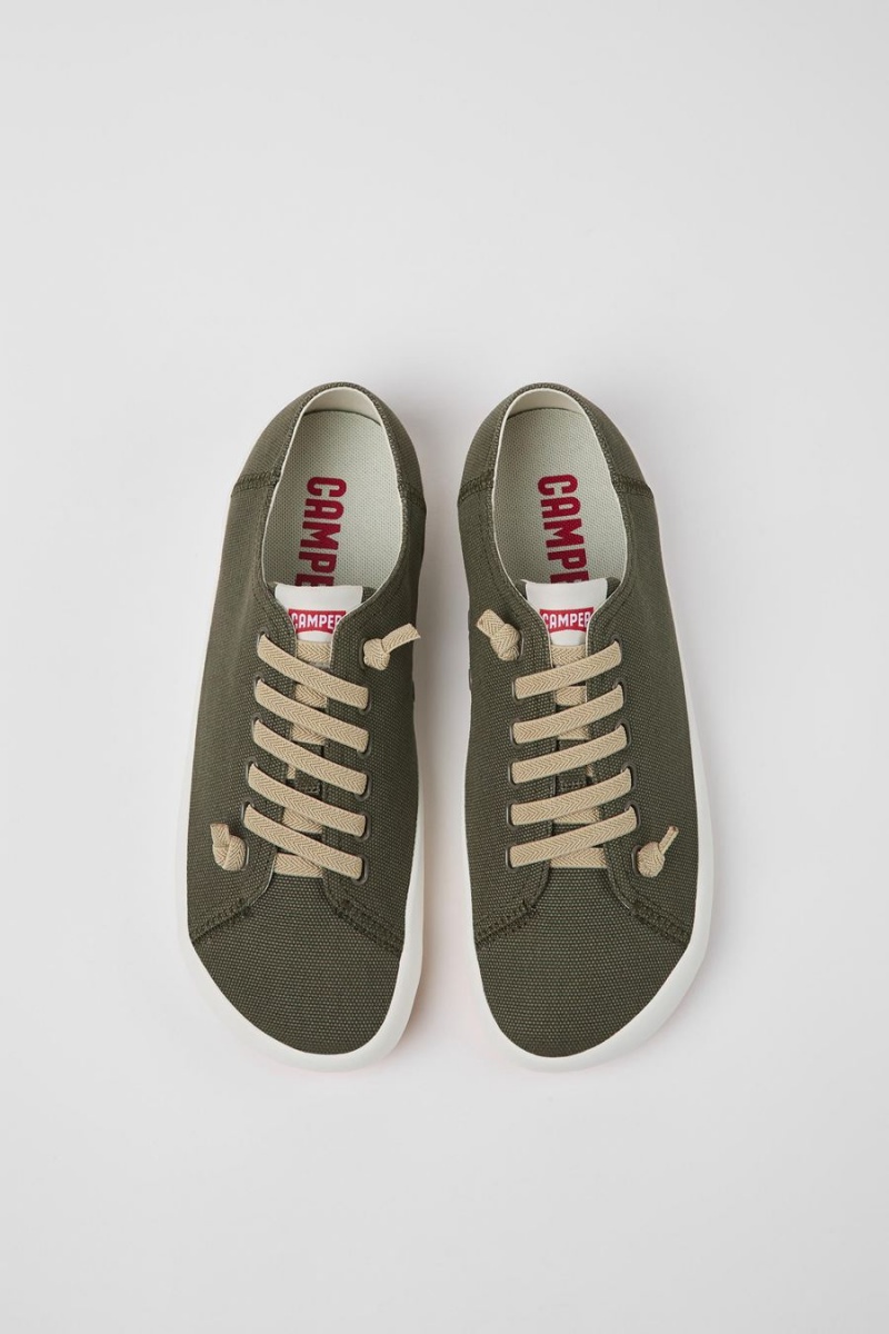 Zapatillas Camper Peu Rambla Textil Hombre Verde | TRXJG-9170