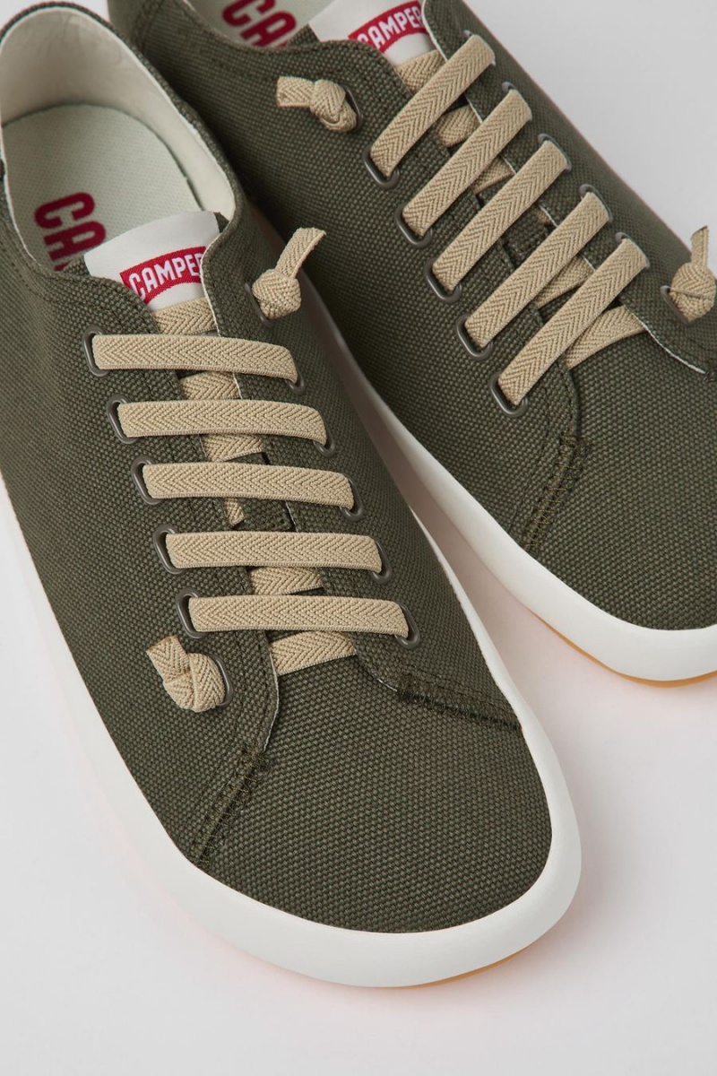 Zapatillas Camper Peu Rambla Textil Hombre Verde | TRXJG-9170
