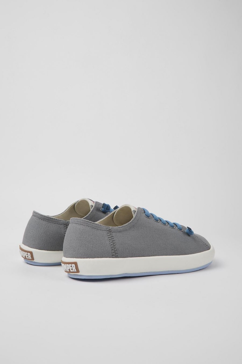 Zapatillas Camper Peu Rambla Textil Hombre Gris | EMBLU-6139
