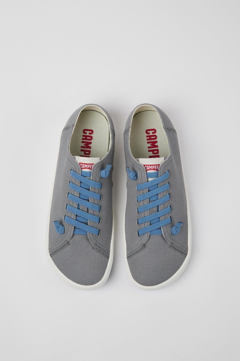 Zapatillas Camper Peu Rambla Textil Hombre Gris | EMBLU-6139