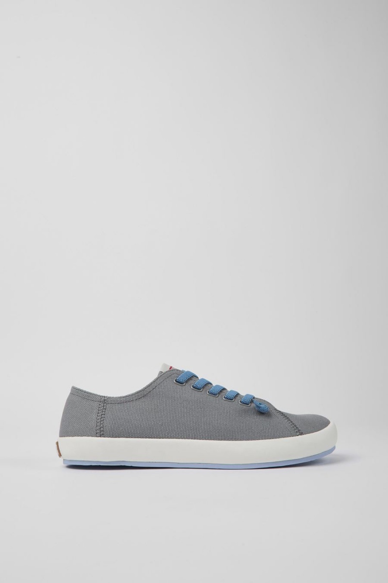 Zapatillas Camper Peu Rambla Textil Hombre Gris | EMBLU-6139