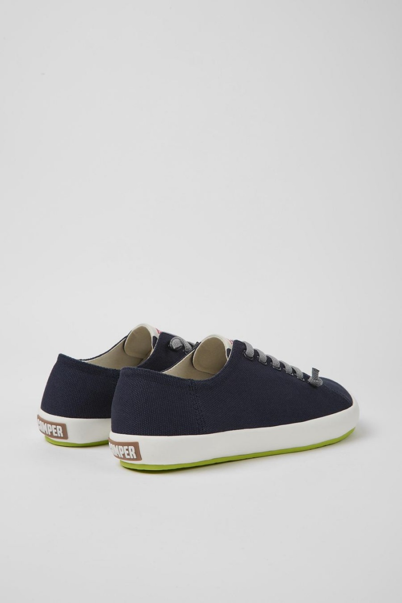 Zapatillas Camper Peu Rambla Textil Hombre Azules | QJFYK-5164