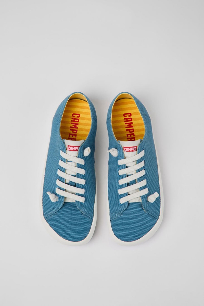 Zapatillas Camper Peu Rambla Textil Mujer Azules | BWTXK-4937
