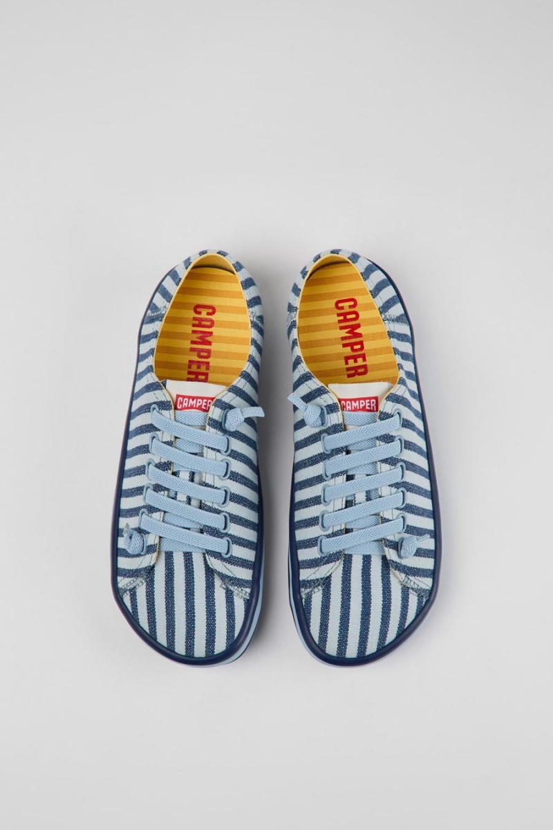 Zapatillas Camper Peu Rambla Textil Mujer Azules | NHZQT-5960