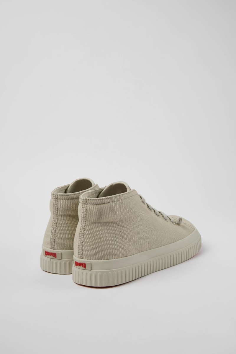 Zapatillas Camper Peu Roda Recycled Algodon Hombre Gris | OSHXP-6845
