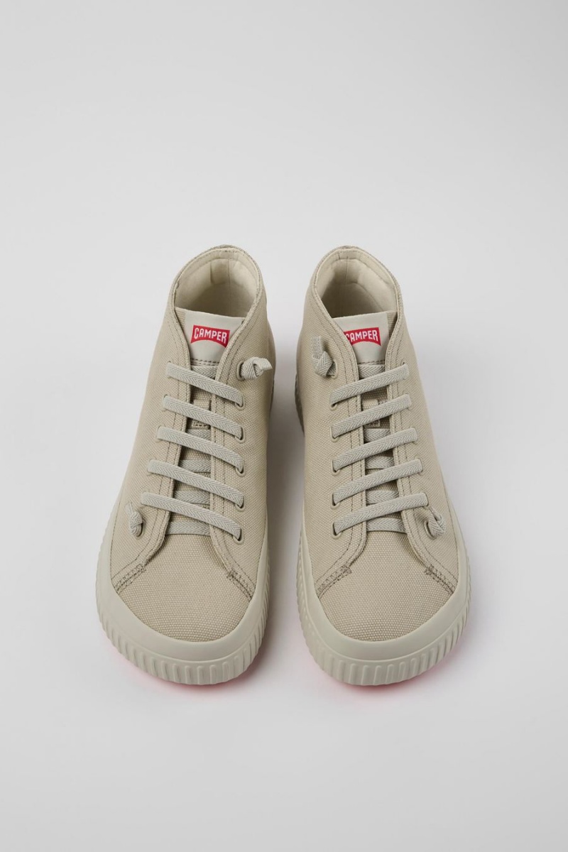 Zapatillas Camper Peu Roda Recycled Algodon Hombre Gris | OSHXP-6845
