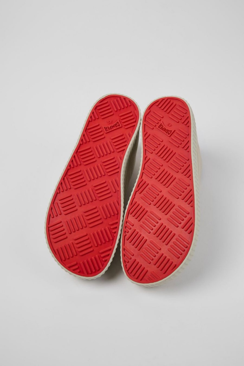 Zapatillas Camper Peu Roda Recycled Algodon Hombre Gris | OSHXP-6845