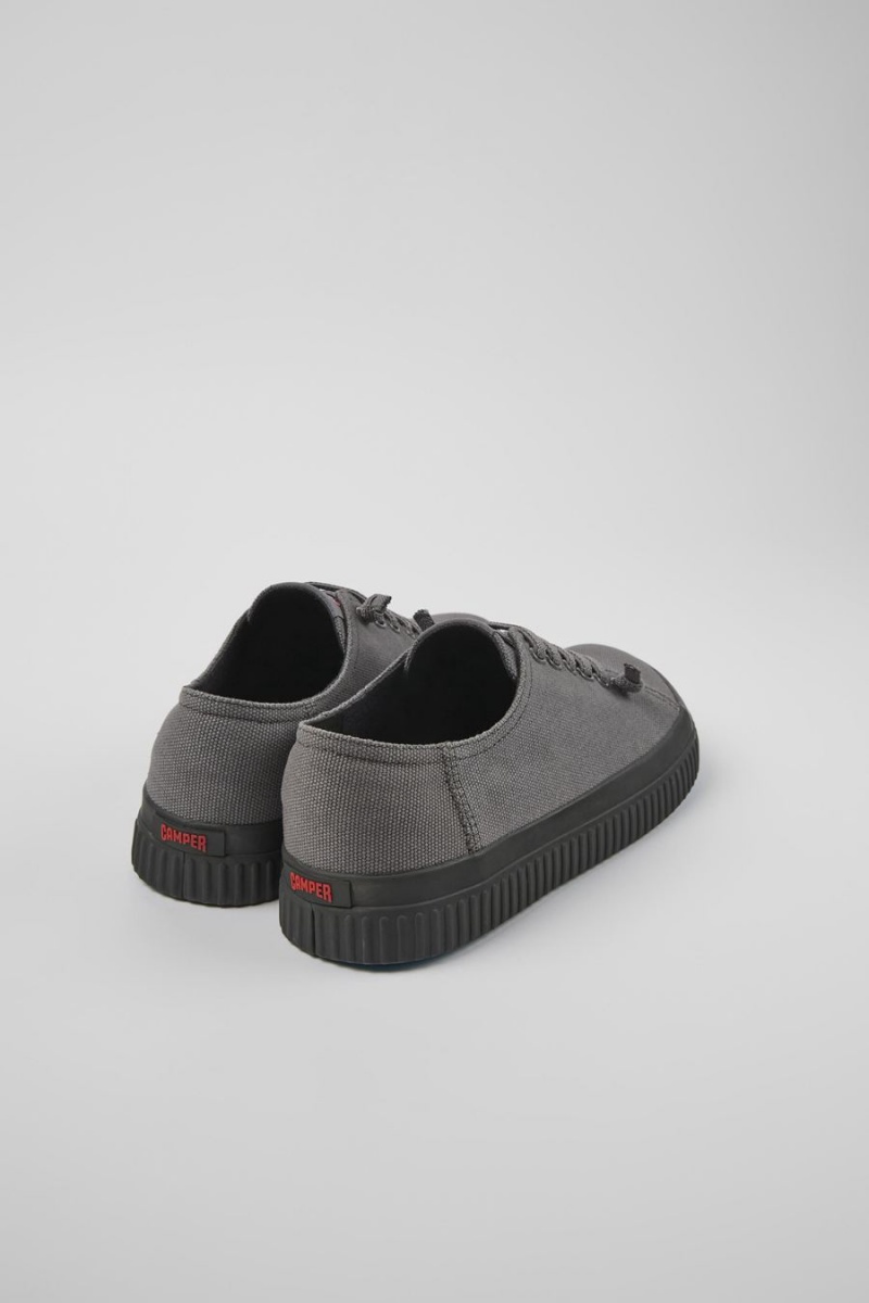 Zapatillas Camper Peu Roda Recycled Algodon Hombre Gris | NCTGX-0329