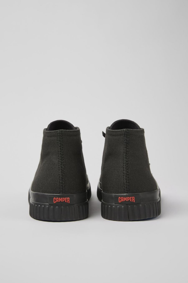 Zapatillas Camper Peu Roda Recycled Algodon Hombre Gris | MZYPI-8071