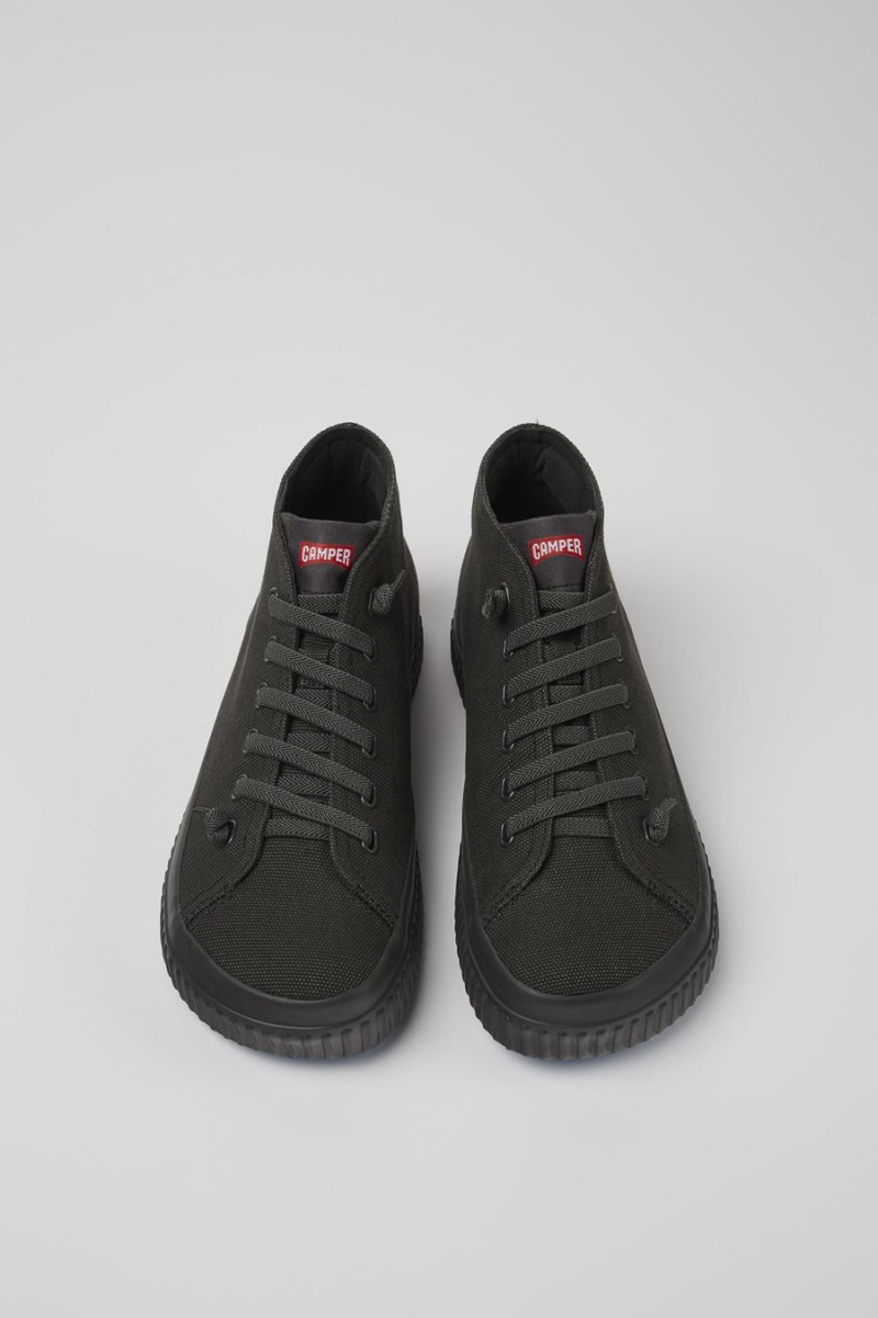 Zapatillas Camper Peu Roda Recycled Algodon Hombre Gris | MZYPI-8071