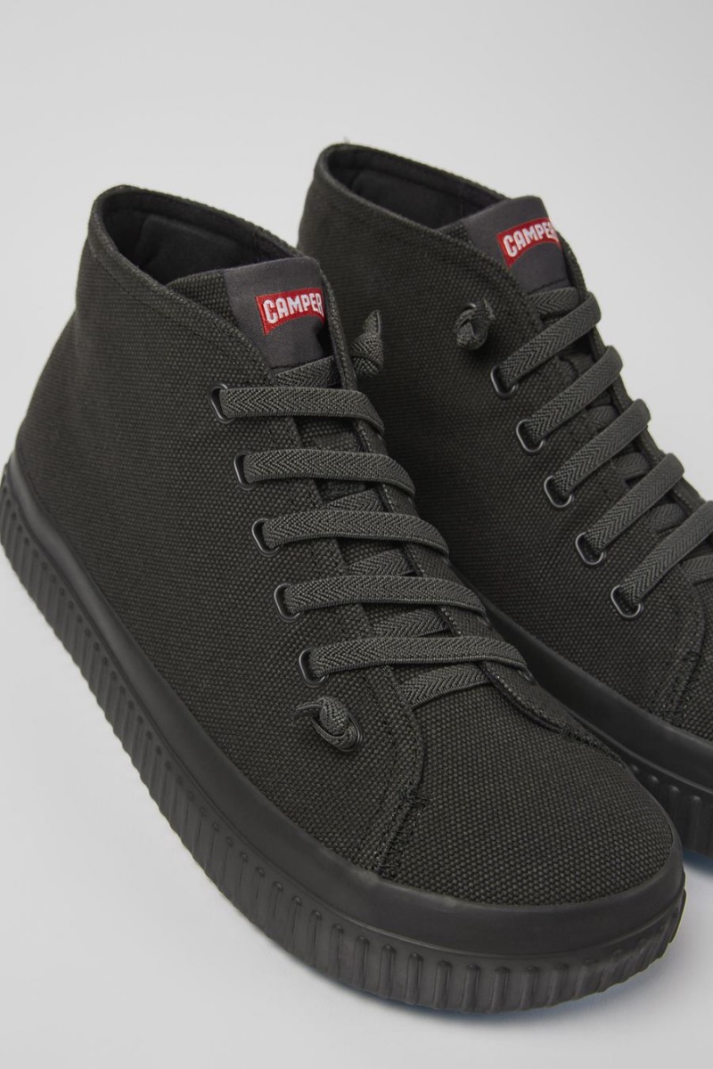 Zapatillas Camper Peu Roda Recycled Algodon Hombre Gris | MZYPI-8071