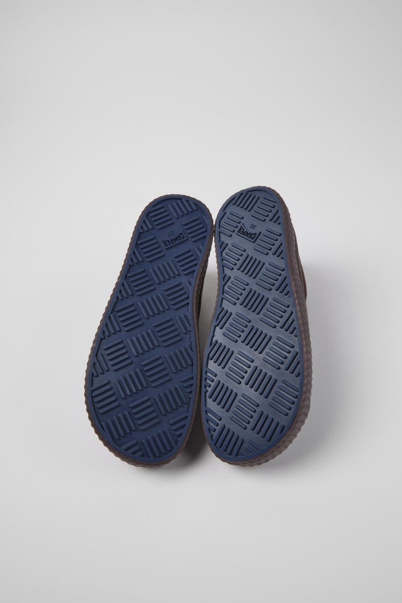 Zapatillas Camper Peu Roda Recycled Algodon Mujer Burdeos | IQWJX-1706