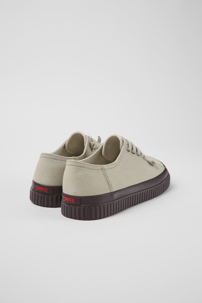 Zapatillas Camper Peu Roda Recycled Algodon Mujer Gris | WHAEU-8130