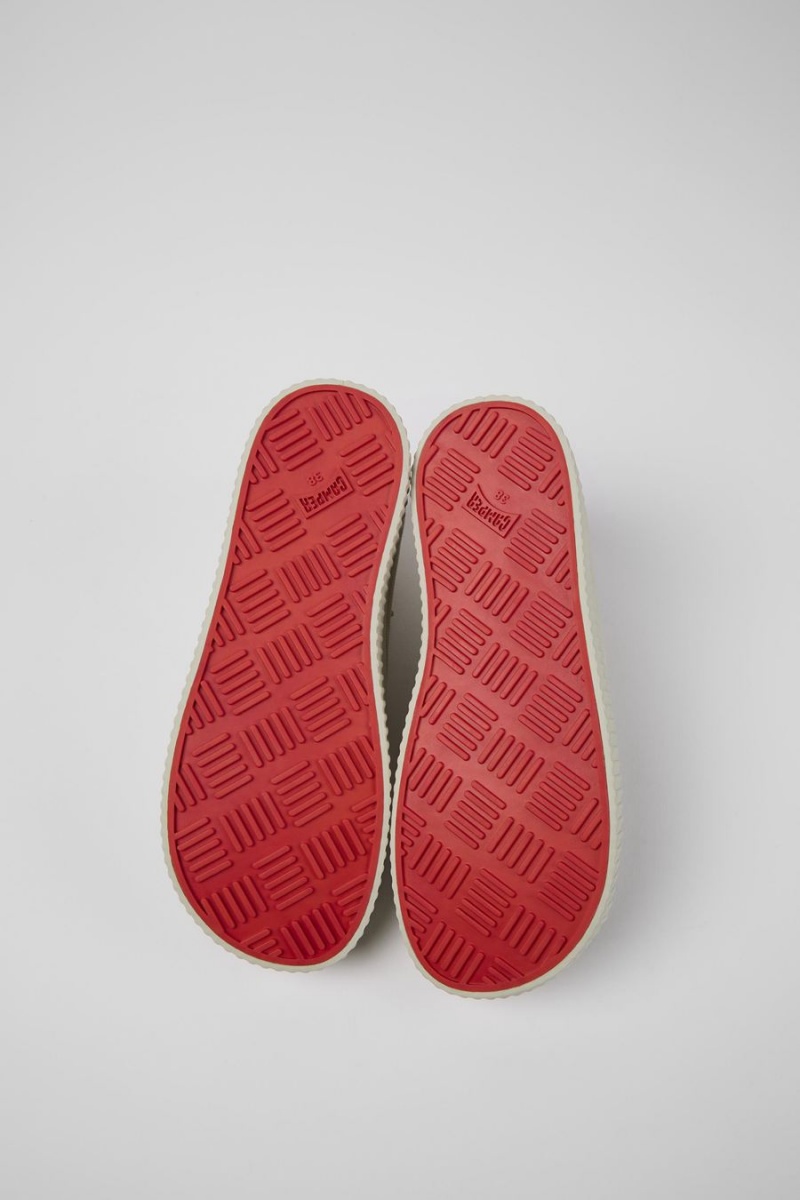 Zapatillas Camper Peu Roda Recycled Algodon Mujer Gris | FOMXY-6743