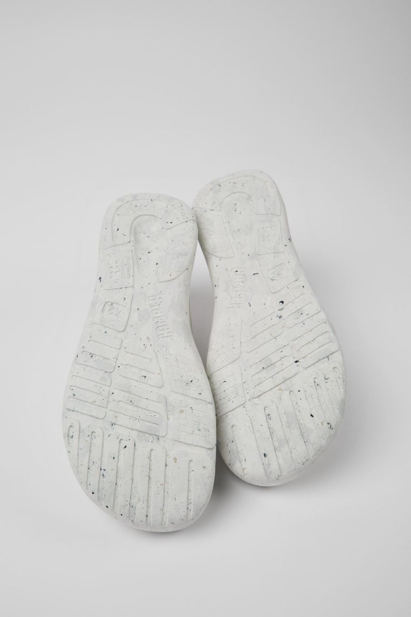 Zapatillas Camper Peu Stadium Cuero Hombre Blancas | EQGPU-5081