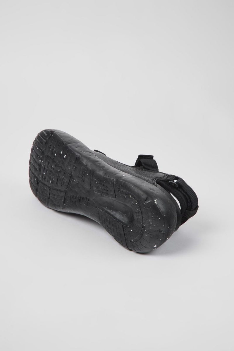 Zapatillas Camper Peu Stadium Semi-open Hombre Negras | QEYAB-8751
